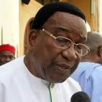 Former governor of old Anambra State, Sen. Jim Nwobodo