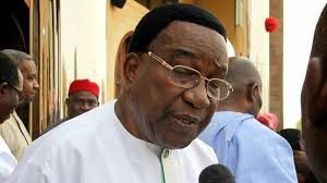 Former governor of old Anambra State, Sen. Jim Nwobodo