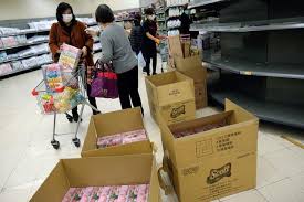 Hong Kong residents hoard toilet paper, noodles as coronavirus fears mount