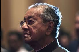 Malaysian Prime Minister Mahathir Mohamad resigned yesterda