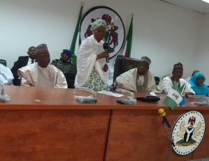 Minister of State for Industry, Trade and Investment, Ambassador Mariam Yalwaji Katagum,