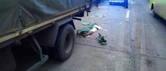 Truck crushes woman to death in Ebonyi, injures husband, child