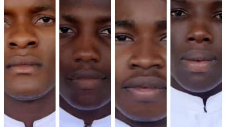 one of the four students of Catholic Good Shepherd Major Seminary, Kaduna,