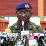 Coordinator, Defence Media Operations, Major General John Enenche, at a press briefing