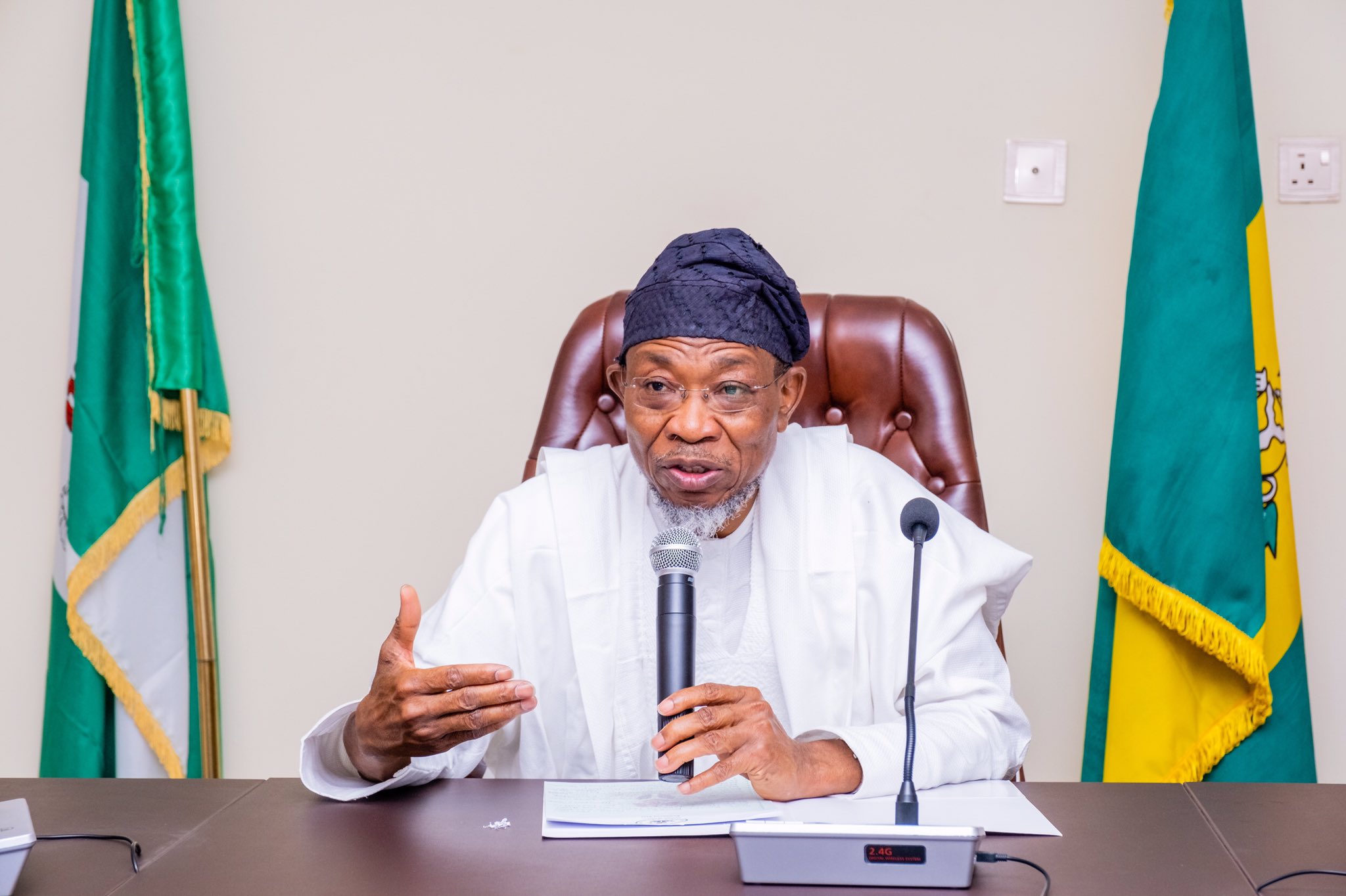 Minister of Interior Ogbeni Rauf Aregbesola