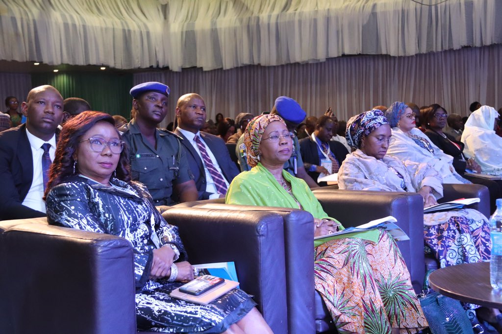 Seated (L-R): Mary Uduk, Maryam Katagun, Zainab Ahmed