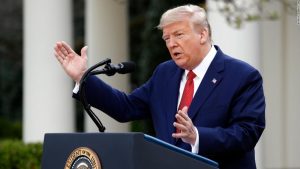 US President Donald J Trump