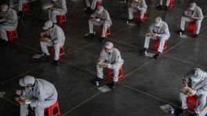 CHINA WUHAN FACTORY ACTIVITIES BACK