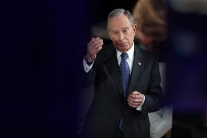 US Billionaire and Businessman Michael Bloomberg