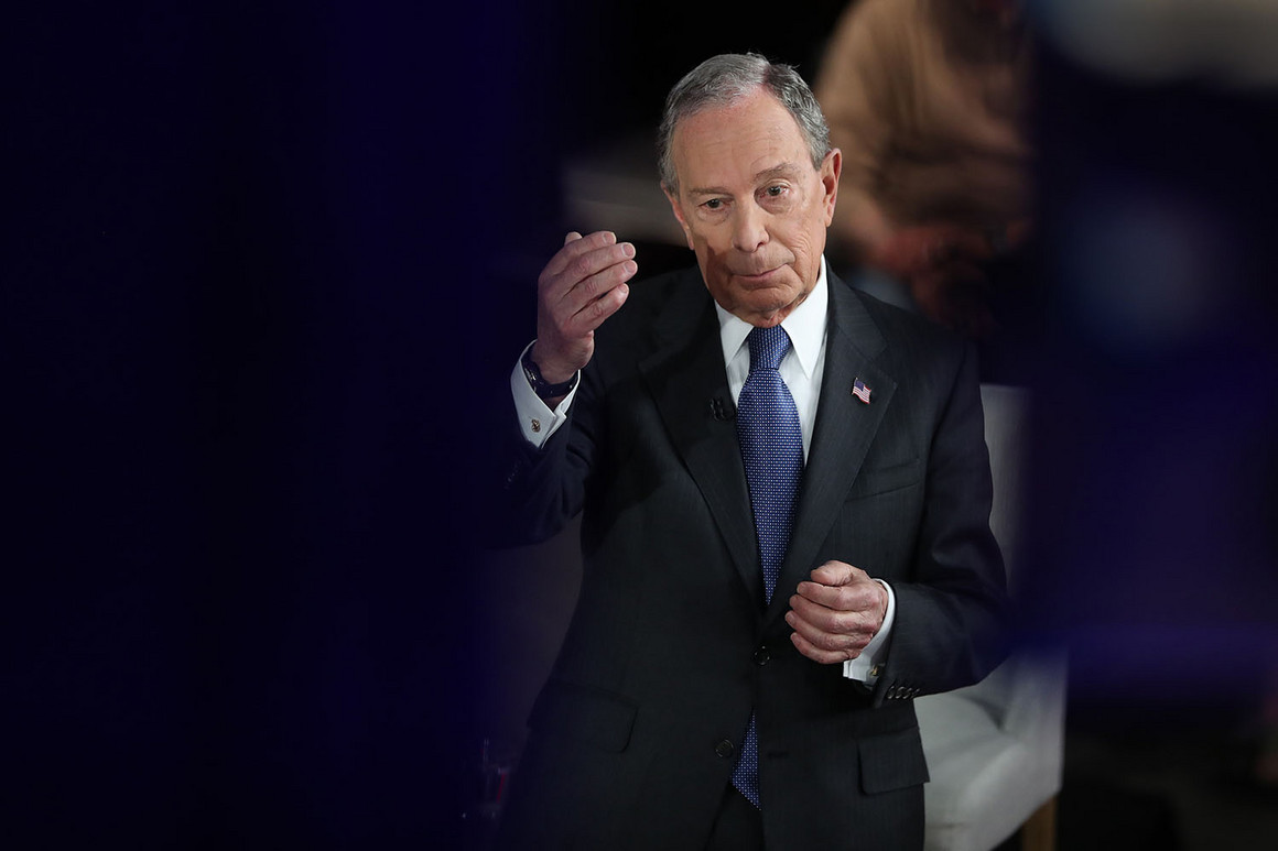 US Billionaire and Businessman Michael Bloomberg