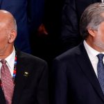 Afghan President Ashraf Ghani (left) and and former Chief Executive Abdullah Abdullah (right)