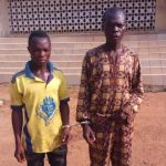 L-R: Taiwo Womiloju (son), Kolese Womiloju (father)