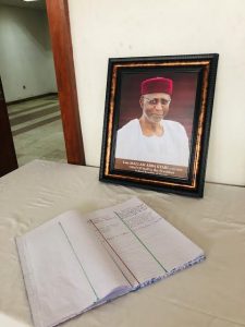 Official condolence register opens for Kyari