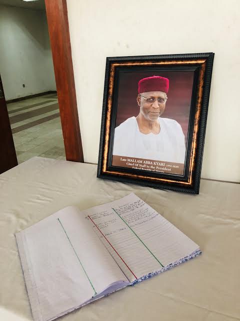 Official condolence register opens for Kyari