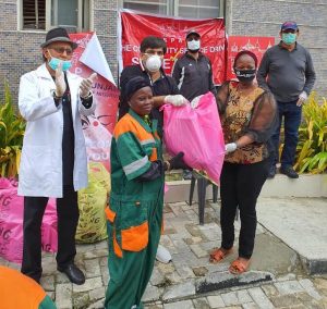 India’s Shane Punjab Association distributes food to 250 LAWMA workers in Lagos