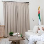 Sheikh Mohamed bin Zayed, Crown Prince of Abu Dhabi and Deputy Supreme Commander of the UAE Armed Forces, receives a briefing on the latest national efforts to combat Covid-19, via video conference on Monday. (All photos courtesy Ministry of Presidential Affairs)