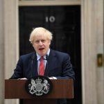 UK PM Boris Johnson