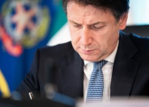 Italian Prime Minister Giuseppe Conte