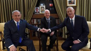 Netanyahu and Gantz struggle to form unity government as Israeli election looms