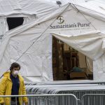 Christian charity Samaritan’s Purse sets up a field hospital in New York’s Central Park