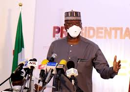 Chairman of the Presidential Task Force on COVID-19 and Secretary to the Government of the Federation, Boss Mustapha,