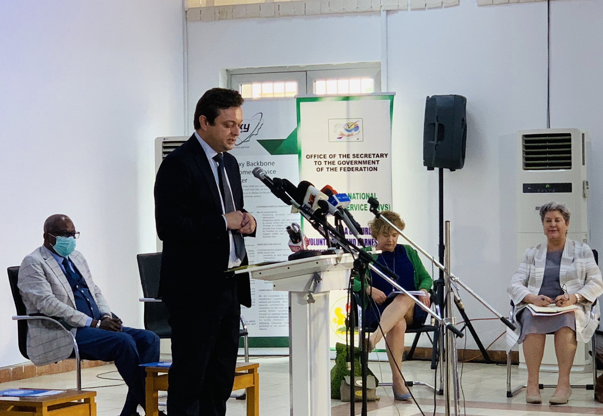 European Union Delegation to Nigerians and the ECOWAS Ambassador Ketil Karlen