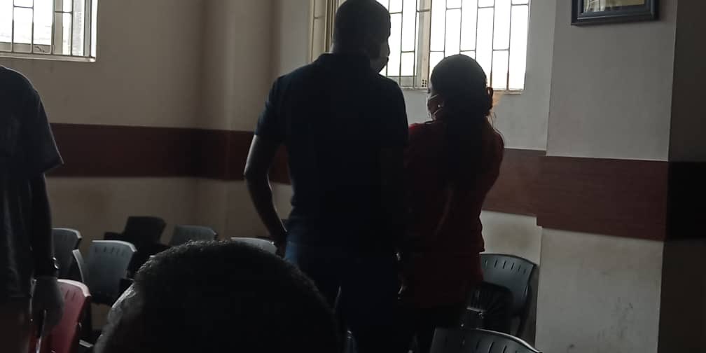 L-R: JJC Skillz, Funke Akindele