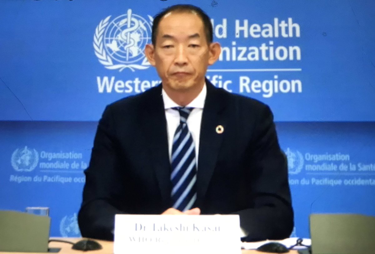 Takeshi Kasai WHO Regional Director (Western Pacific)