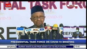 Minister of Health Dr Osagie Ehanire