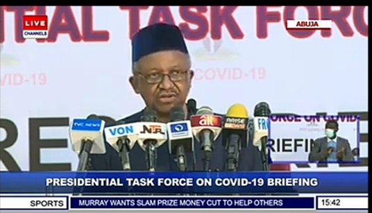 Minister of Health Dr Osagie Ehanire