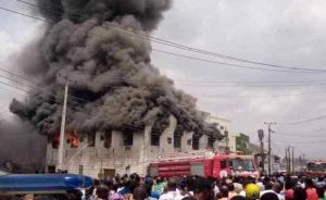 Fire razes 30 shops at Dugbe Market in Ibadan