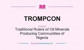  Traditional Rulers of Oil Producing Communities in Nigeria