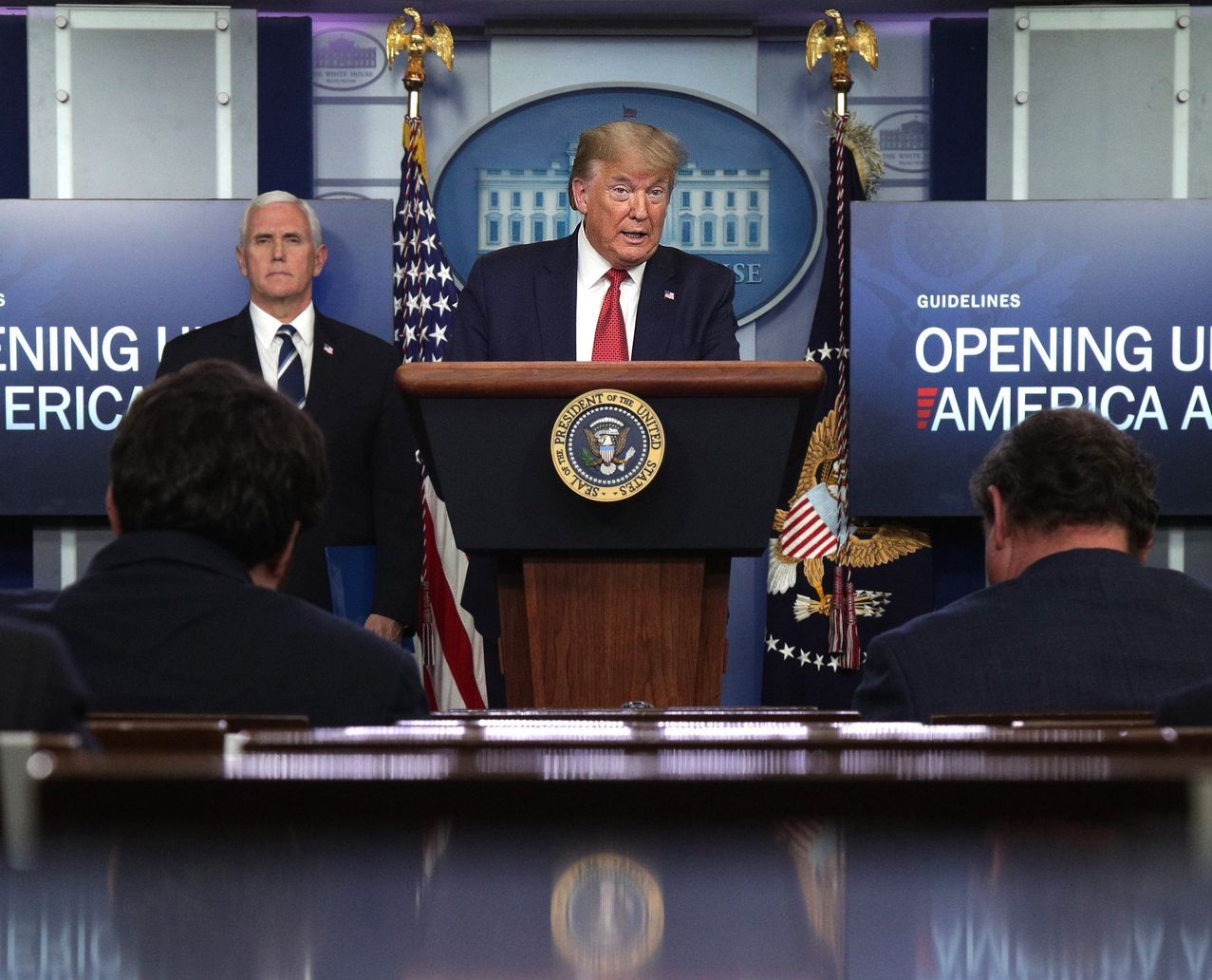 US President Donald J Trump