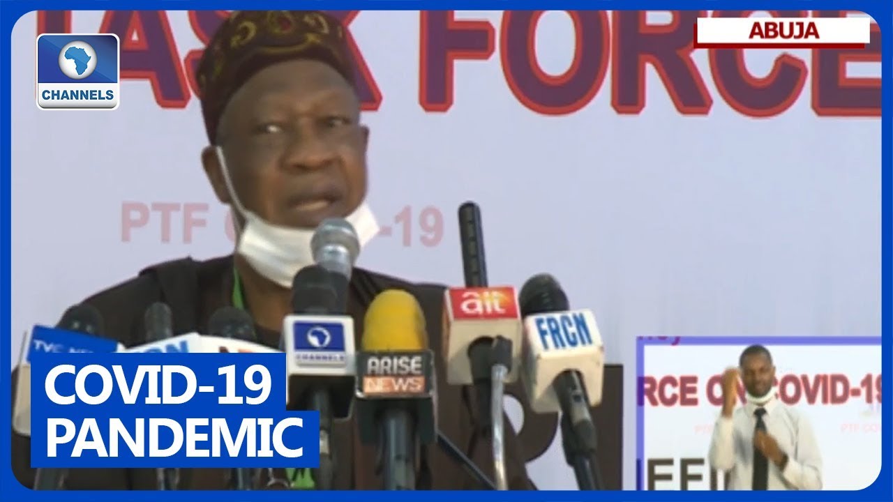 Minister of Information and Culture Lai Mohammed