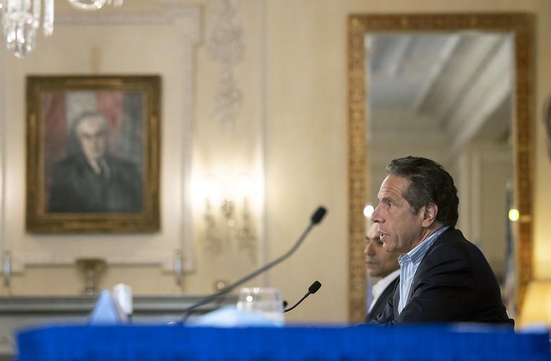 US New York State Governor Andrew Cuomo