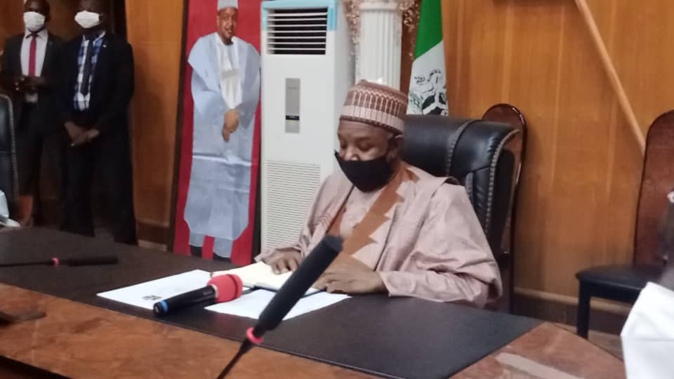 Kebbi State Governor Abubakar Atiku Bagudu