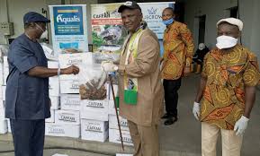 CAFFAN donates COVID-19 palliatives to state govts