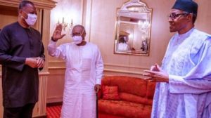 COVID-19- Buhari receives Madagascar’s herbal syrup from Guinea Bissau President