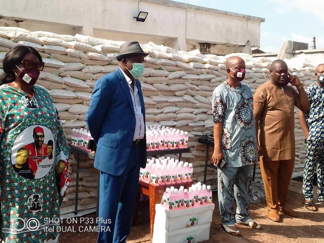 Distribution of additional 10,000 palliatives by Onyeama in Enugu