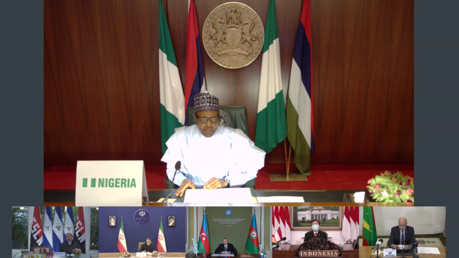 President Muhammadu Buhari address to the Online Summit level Meeting of the Non-Aligned Movement (NAM) Contact Group in response to COVID-19