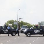 Police-Barricade-All-Roads-To-Presidential-Election-Tribunal