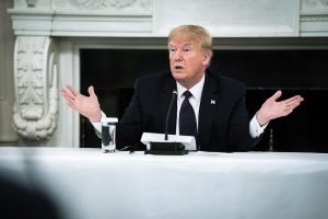 US President Donald J Trump