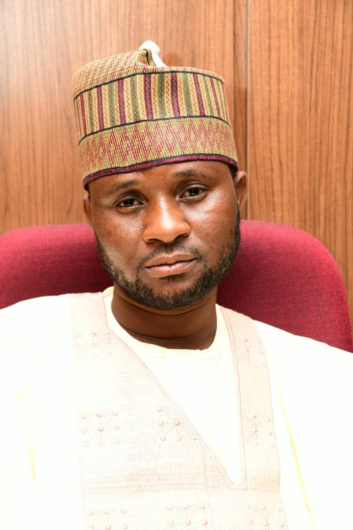 Mallam Safiyanu Yahaya, the newly sworn-in Chairman of Magama Local Government Area