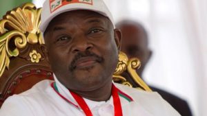 Burundian President Pierre Nkurunziza