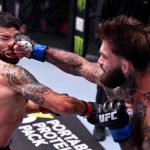 Raphael Assuncao (left), Cody Garbrandt (right)