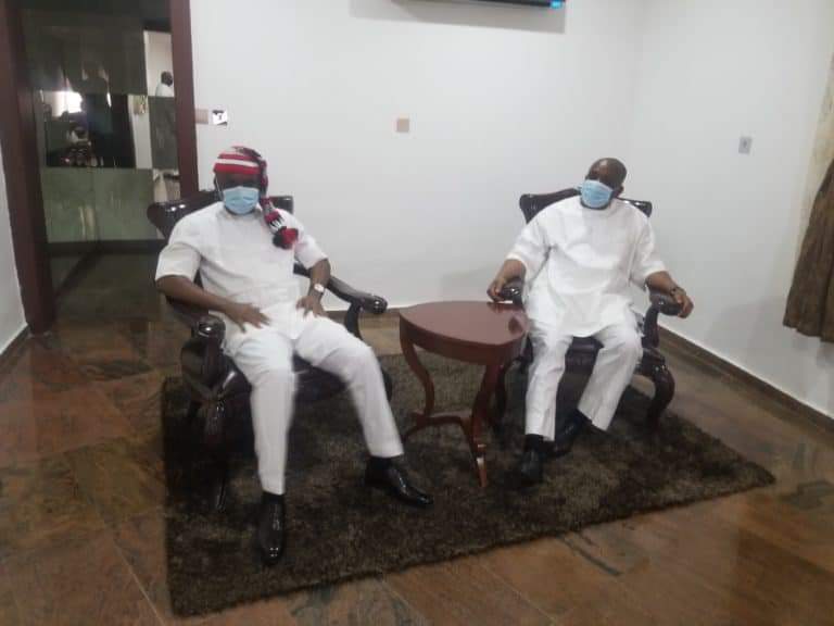 Abia Speaker, Orji, visits Kalu