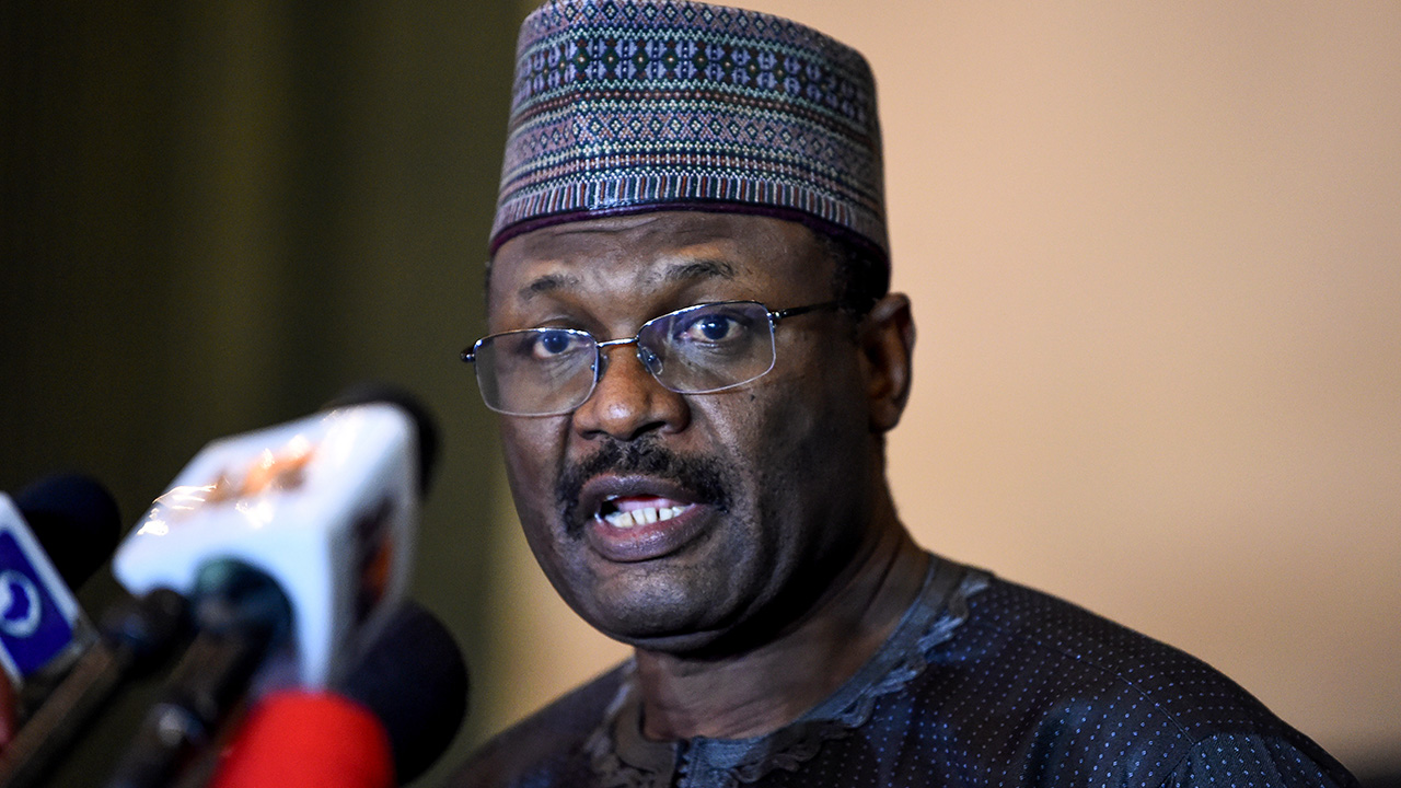 INEC Chairman Mahmood Yakubu