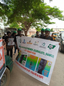 Rape: Female journalists protest in Abuja, call for death penalty