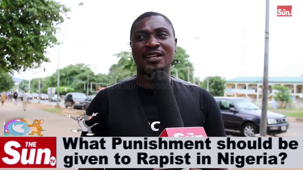 VOXPOP: Nigerians bare minds on rape, suggest appropriate punishment for rapists