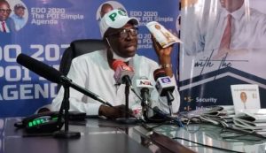 Edo APC candidate for governor Pastor Osagie Ize-Iyamu